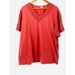 American Sweetheart V Neck Women's Plus Size blouses 3X Brand‎